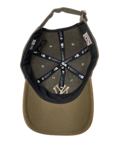 New Era（ニューエラ）New Era (ニューエラ) JOURNAL STANDARD (ジャーナルスタンダード) 別注 920 NY ACT ブラウン×グレーの古着・服飾アイテム