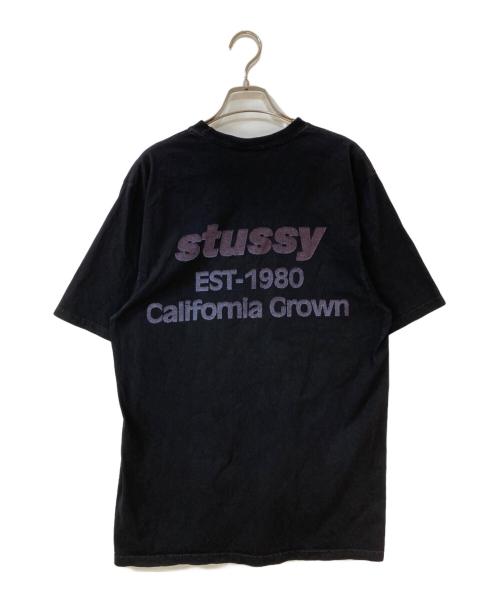 stussy（ステューシー）stussy (ステューシー) California Grown Pigment Dyed T-Shirt オレンジ サイズ:Mの古着・服飾アイテム