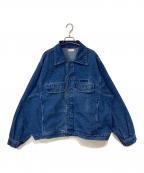 Armor・luxアルモリュクス）の古着「90s FRENCH LAPOSTE DENIM JACKET」｜インディゴ