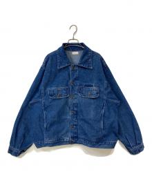 Armor・lux（アルモリュクス）の古着「90s FRENCH LAPOSTE DENIM JACKET」｜インディゴ