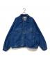 Armor・lux（アルモリュクス）の古着「90s FRENCH LAPOSTE DENIM JACKET」｜インディゴ