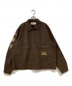 AVIREXアヴィレックス）の古着「MECHANIC WORK JACKET」｜ブラウン