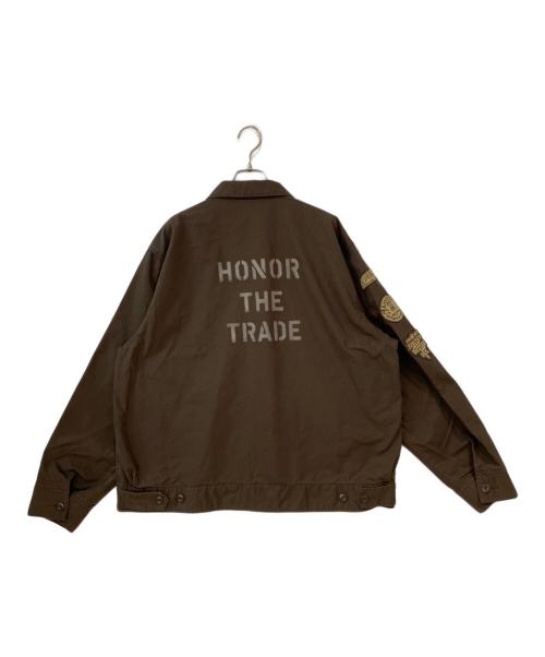 AVIREX（アヴィレックス）AVIREX (アヴィレックス) MECHANIC WORK JACKET ブラウン サイズ:2XL 未使用品の古着・服飾アイテム
