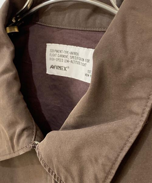 AVIREX（アヴィレックス）AVIREX (アヴィレックス) MECHANIC WORK JACKET ブラウン サイズ:2XL 未使用品の古着・服飾アイテム