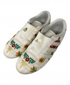 adidasアディダス）の古着「Taekwondo ローカットスニーカー」｜Cream White / Gold M