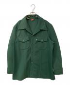 LEVI'Sリーバイス）の古着「70s ウエスタンシャツジャケット」｜グリーン