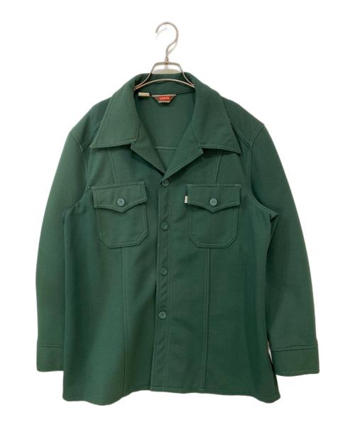 LEVI'S（リーバイス）LEVI'S (リーバイス) 70s ウエスタンシャツジャケット グリーン サイズ:Mの古着・服飾アイテム