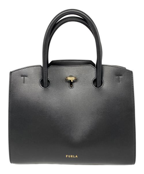 FURLA（フルラ）FURLA (フルラ) GENESI 2WAYショルダーバッグ ブラックの古着・服飾アイテム