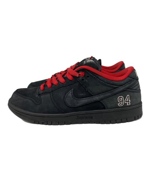 NIKE（ナイキ）NIKE (ナイキ) SUPREME (シュプリーム) DUNK LOW PRO OG QS ローカットスニーカー Black/Black/Black サイズ:27cmの古着・服飾アイテム