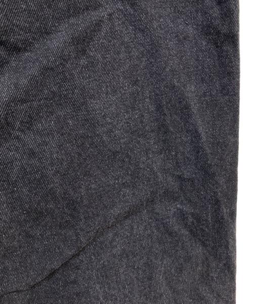 S/DOUBLE（エスダブル）S/DOUBLE (エスダブル) Embroidered Denim Standard Jean フェードブラック サイズ:91cm (W36)の古着・服飾アイテム