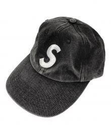 SUPREME（シュプリーム）の古着「25FW Pigment Coated S Logo 6-Panel キャップ」｜ブラック