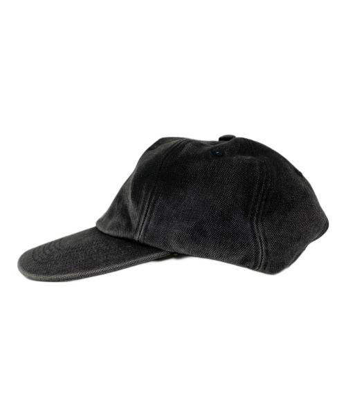 SUPREME（シュプリーム）SUPREME (シュプリーム) 25FW Pigment Coated S Logo 6-Panel キャップ ブラックの古着・服飾アイテム