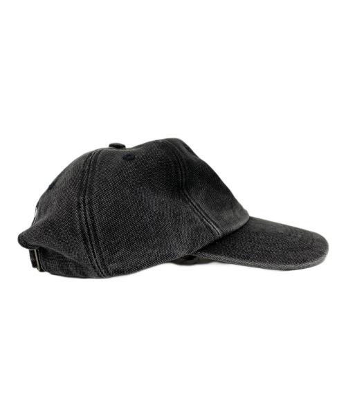 SUPREME（シュプリーム）SUPREME (シュプリーム) 25FW Pigment Coated S Logo 6-Panel キャップ ブラックの古着・服飾アイテム