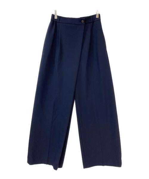 PLST（プラステ）PLST (プラステ) シェイプリザーブラップパンツ インディゴ サイズ:L 未使用品の古着・服飾アイテム