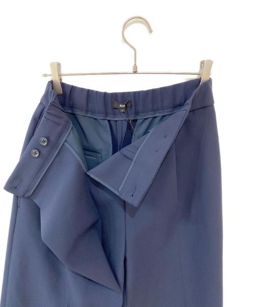 PLST（プラステ）PLST (プラステ) シェイプリザーブラップパンツ インディゴ サイズ:L 未使用品の古着・服飾アイテム