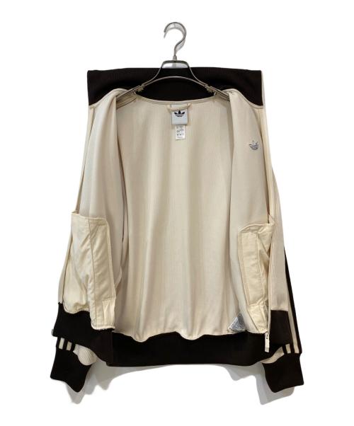 adidas（アディダス）adidas (アディダス) FBニット トラックトップ アイボリー サイズ:Mの古着・服飾アイテム