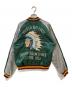 TAILOR東洋 (テーラートウヨウ) SOUVENIR JACKET サテン×サテン リバーシブルスカジャン グリーン サイズ:M：25000円