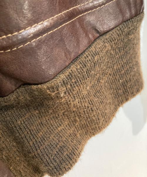Schott（ショット）Schott (ショット) 184SM A2 フライトレザージャケット ブラウン サイズ:38の古着・服飾アイテム