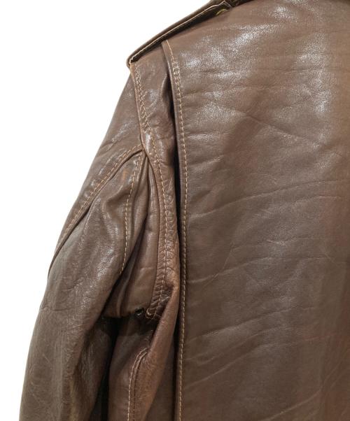 Schott（ショット）Schott (ショット) 184SM A2 フライトレザージャケット ブラウン サイズ:38の古着・服飾アイテム