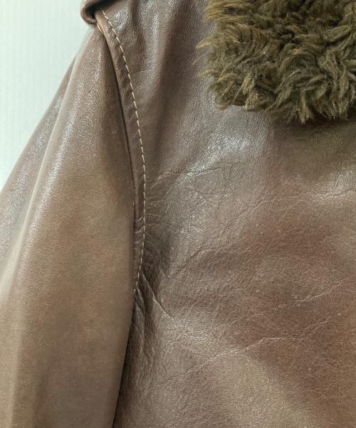 Schott（ショット）Schott (ショット) 184SM A2 フライトレザージャケット ブラウン サイズ:38の古着・服飾アイテム