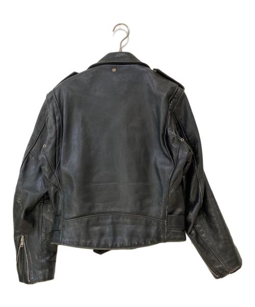 Schott（ショット）Schott (ショット) ライダースジャケット ブラック サイズ:38の古着・服飾アイテム
