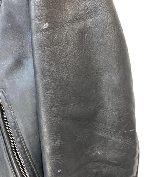 Schott（ショット）Schott (ショット) ライダースジャケット ブラック サイズ:38の古着・服飾アイテム