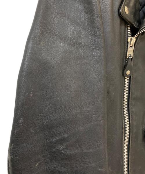 Schott（ショット）Schott (ショット) ライダースジャケット ブラック サイズ:38の古着・服飾アイテム