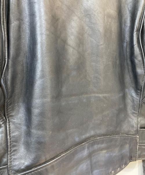 Schott（ショット）Schott (ショット) ライダースジャケット ブラック サイズ:38の古着・服飾アイテム