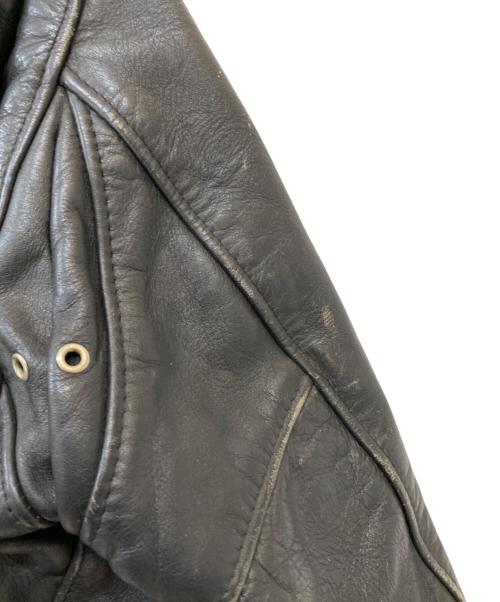 Schott（ショット）Schott (ショット) ライダースジャケット ブラック サイズ:38の古着・服飾アイテム