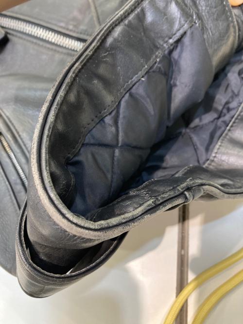 Schott（ショット）Schott (ショット) ライダースジャケット ブラック サイズ:38の古着・服飾アイテム