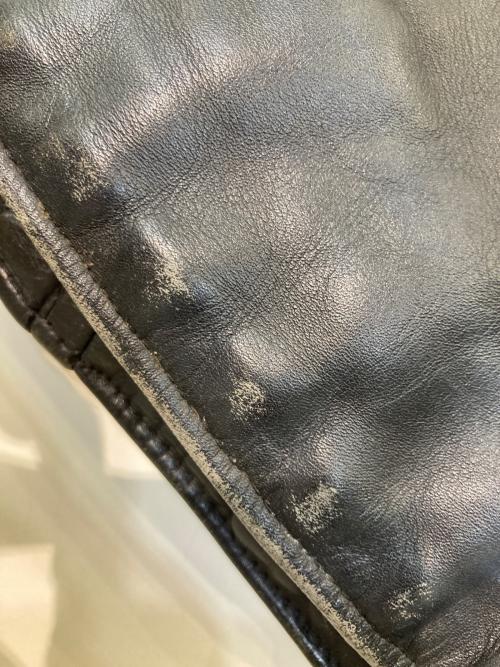 Schott（ショット）Schott (ショット) ライダースジャケット ブラック サイズ:38の古着・服飾アイテム