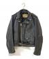Schott（ショット）の古着「ライダースジャケット」｜ブラック