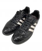 adidasアディダス）の古着「Samba OG Made in Italy  Crocodile ローカットスニーカー」｜ブラック