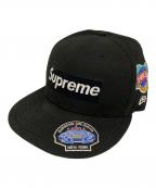 SUPREME×New Eraシュプリーム×ニューエラ）の古着「23FW Championships Box Logo Cap」｜ブラック