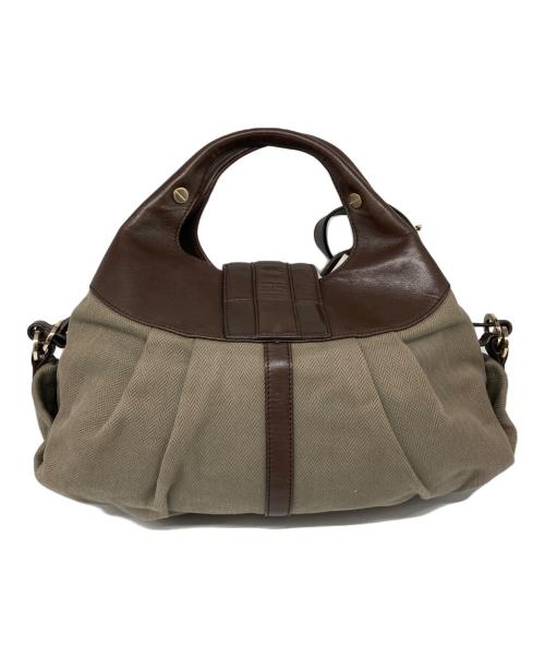 BVLGARI（ブルガリ）BVLGARI (ブルガリ) Chandra Bag ブラウンの古着・服飾アイテム