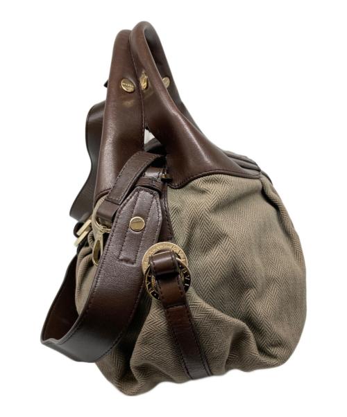 BVLGARI（ブルガリ）BVLGARI (ブルガリ) Chandra Bag ブラウンの古着・服飾アイテム