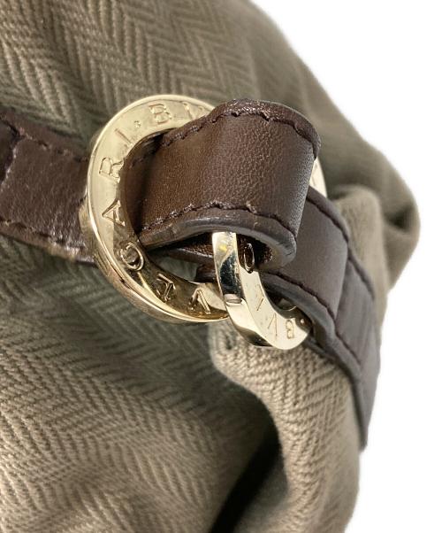 BVLGARI（ブルガリ）BVLGARI (ブルガリ) Chandra Bag ブラウンの古着・服飾アイテム