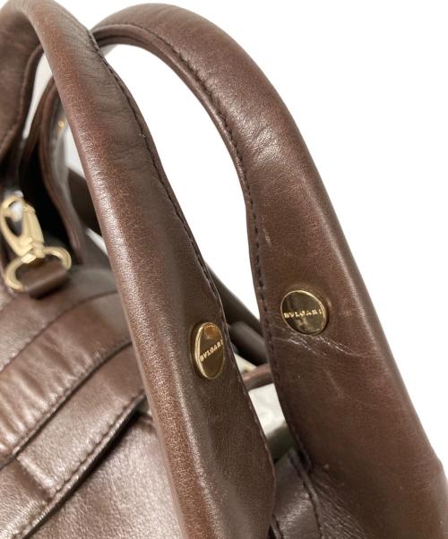BVLGARI（ブルガリ）BVLGARI (ブルガリ) Chandra Bag ブラウンの古着・服飾アイテム
