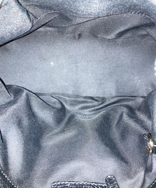 BVLGARI（ブルガリ）BVLGARI (ブルガリ) Leoni 2Way ハンドバッグ ブラックの古着・服飾アイテム