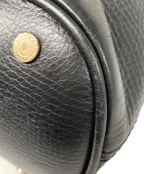 BVLGARI（ブルガリ）BVLGARI (ブルガリ) Leoni 2Way ハンドバッグ ブラックの古着・服飾アイテム