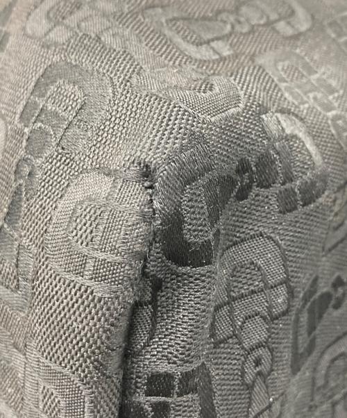 GUCCI（グッチ）GUCCI (グッチ) ホースビットキャンバス2Wayバッグ ブラックの古着・服飾アイテム