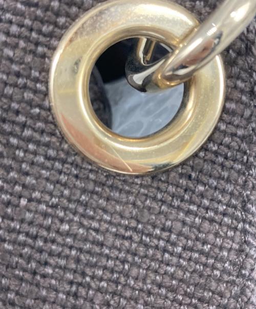 GUCCI（グッチ）GUCCI (グッチ) キャンバスワンショルダーバッグ ブラウンの古着・服飾アイテム