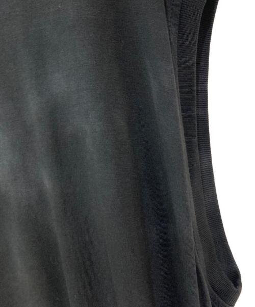 DIESEL（ディーゼル）DIESEL (ディーゼル) DRESS-PANNEL ノースリーブワンピース ブラック サイズ:Ｓの古着・服飾アイテム
