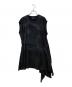 DIESEL（ディーゼル）の古着「DRESS-PANNEL ノースリーブワンピース」｜ブラック