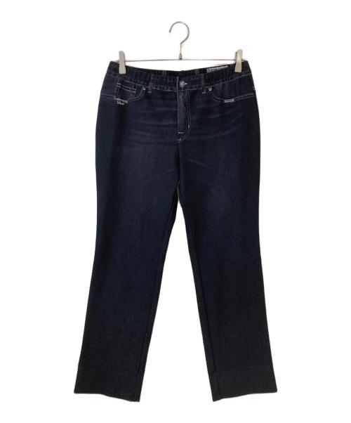 LEONARD SPORT（レオナール スポーツ）LEONARD SPORT (レオナール スポーツ) デニムプリント パンツ インディゴ サイズ:44の古着・服飾アイテム