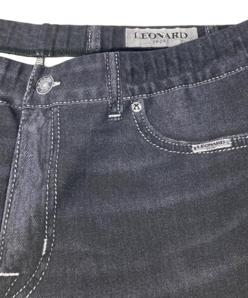 LEONARD SPORT（レオナール スポーツ）LEONARD SPORT (レオナール スポーツ) デニムプリント パンツ インディゴ サイズ:44の古着・服飾アイテム