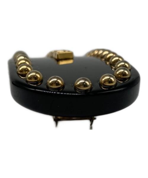 PRADA（プラダ）PRADA (プラダ) プレックス ヘアクリップ ブラックの古着・服飾アイテム