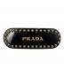 PRADA (プラダ) プレックス ヘアクリップ ブラック：27000円