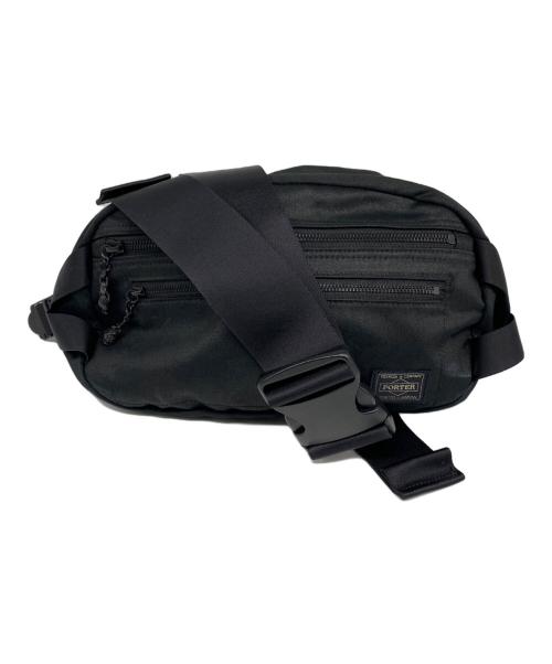 PORTER（ポーター）PORTER (ポーター) ALOHA PORTER LOCO WAIST BAG ブラックの古着・服飾アイテム
