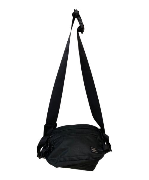 PORTER（ポーター）PORTER (ポーター) ALOHA PORTER LOCO WAIST BAG ブラックの古着・服飾アイテム